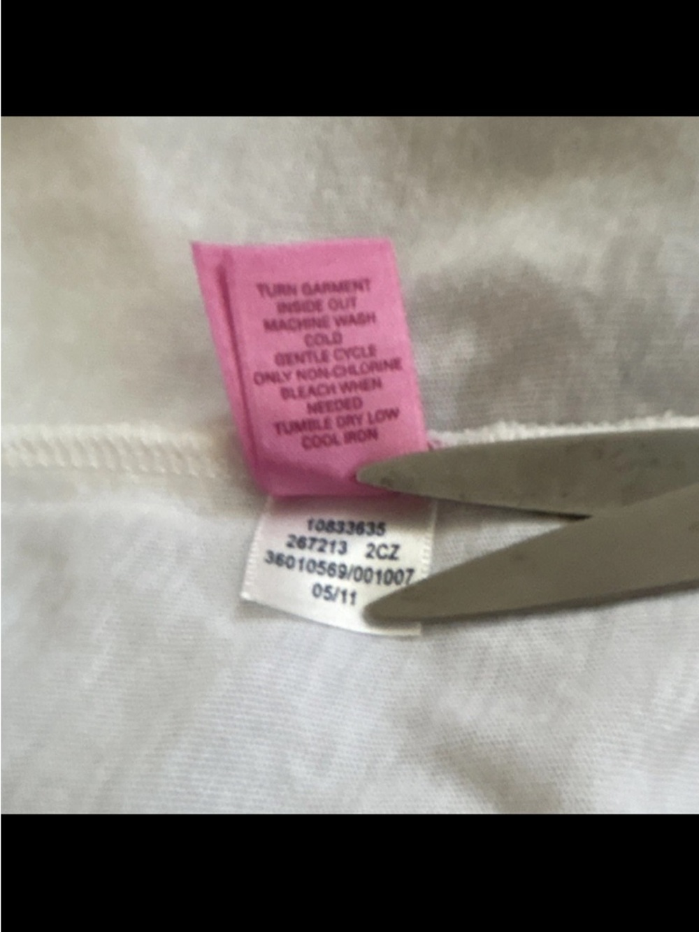 PINK 5th & Ocean Texas Rangers Raglan Tee Small MLB - Picture 9 of 9